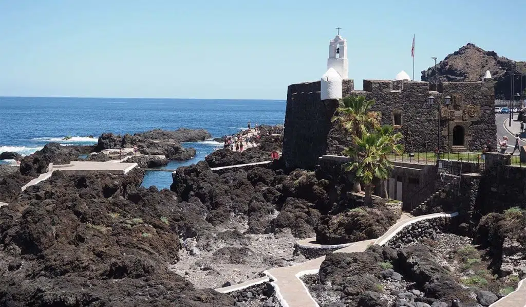 Garachico in Tenerife, the eighth most beautiful village in Spain.