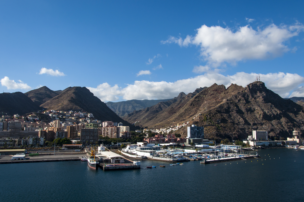 The Evrima luxury cruise ship makes a comeback in Tenerife.
